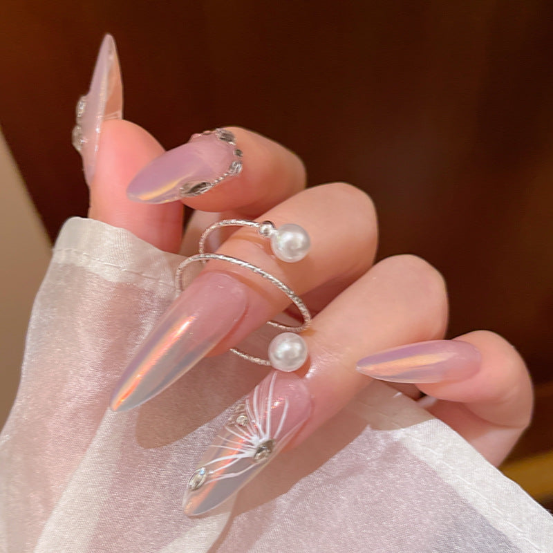 Ring Multi Layer Stacking Pearl XRJ0937