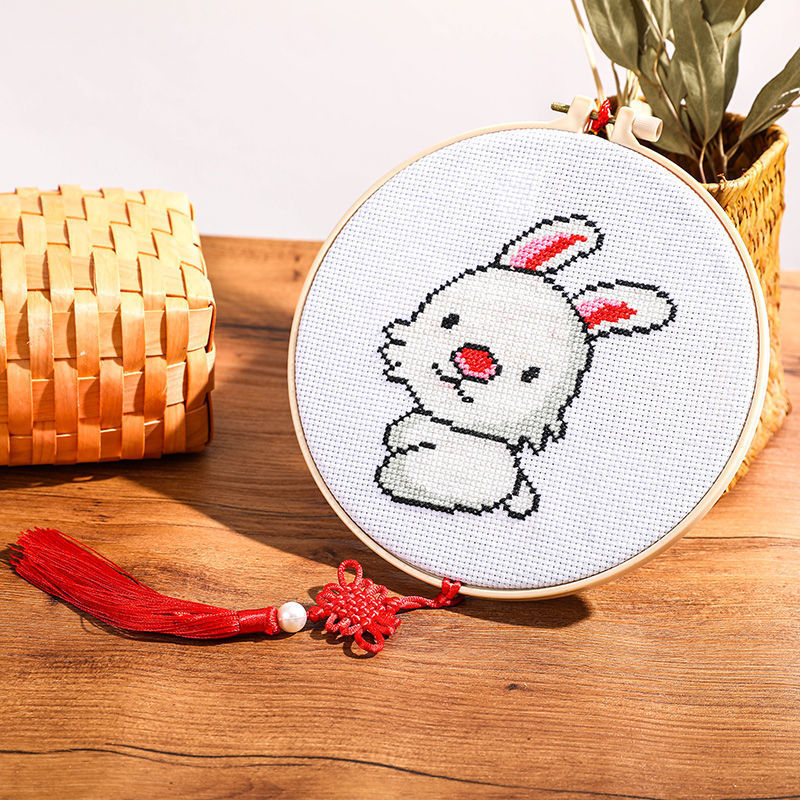 DIY Craft Sulam Kristik Strimin Cross Stitch Sodastitch Zodiac Animal