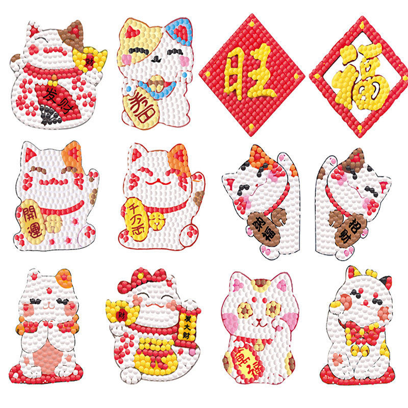 DIY 5D Diamond Painting Sticker Kids Stiker Set Seri A