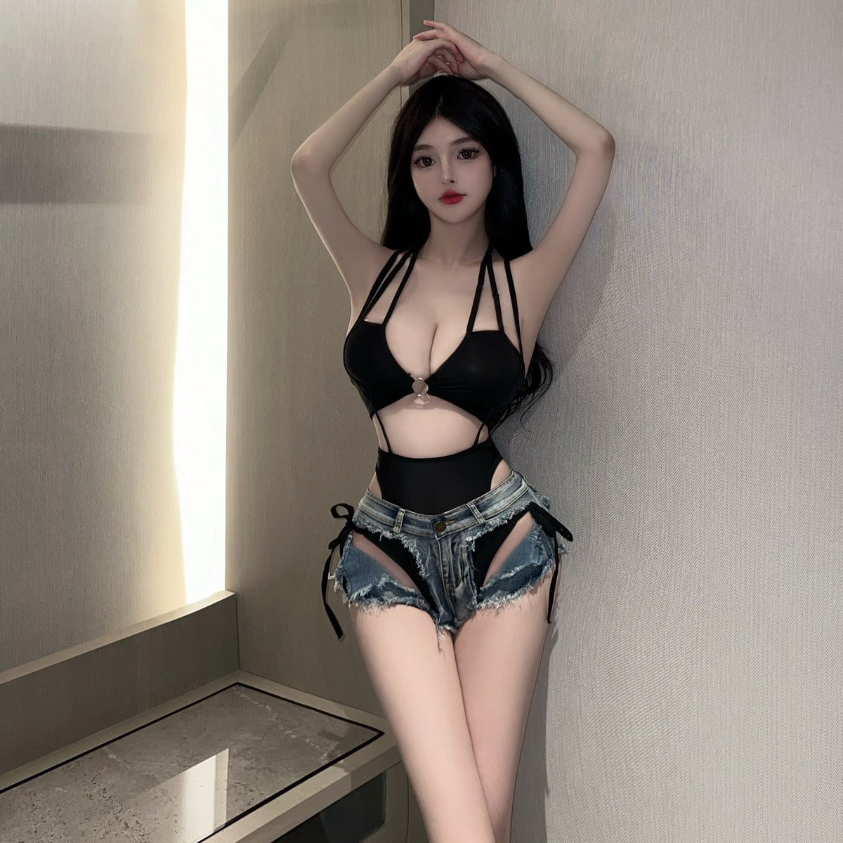 Lingerie Two Pieces Pants ZU1508