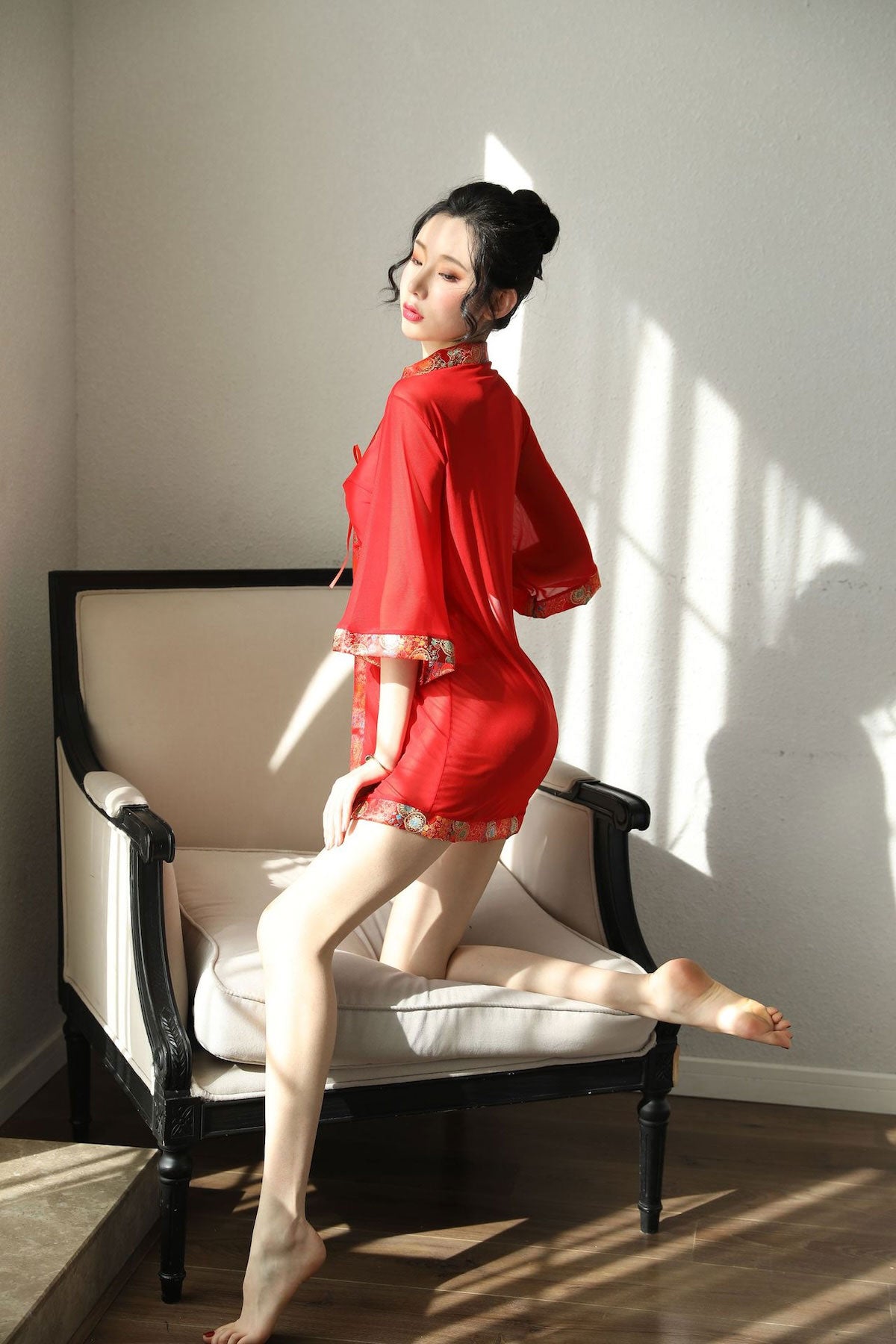 Lingerie Robe and Two Pieces ZU7970