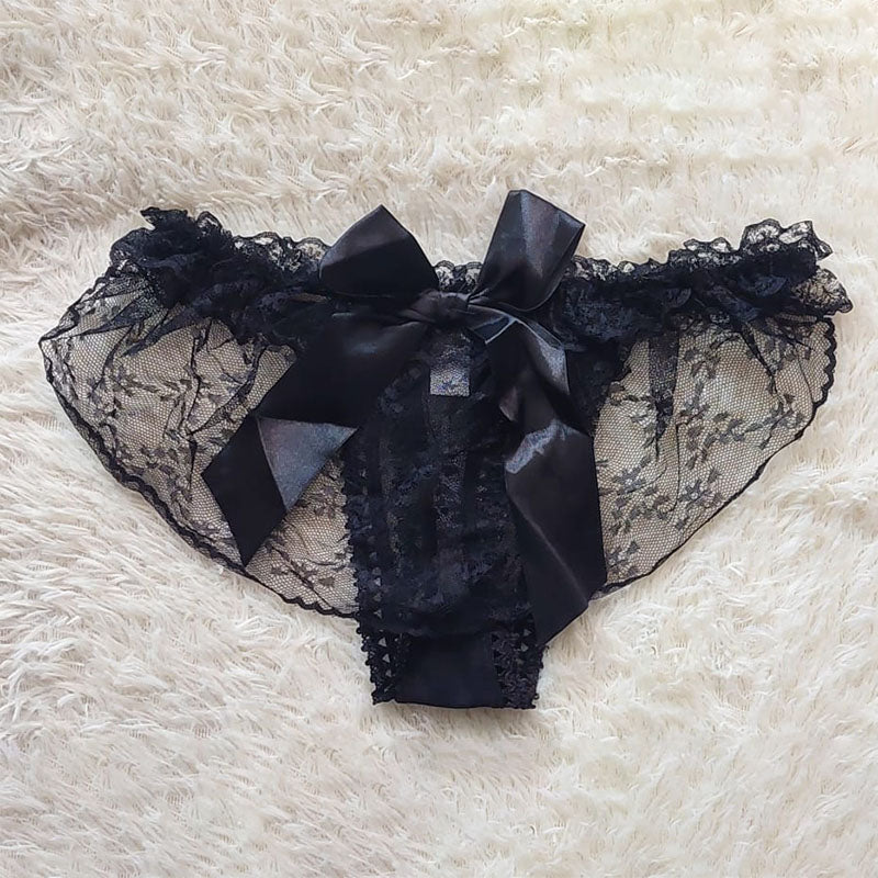 Lingerie Panty Lace Bow Knot Back ZUK026