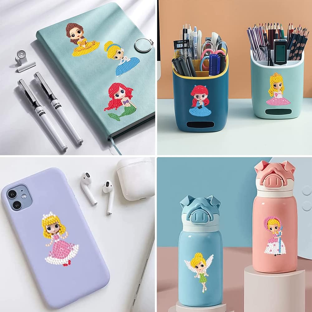 DIY 5D Diamond Painting Sticker Animal Series Stiker Set Seri Binatang D