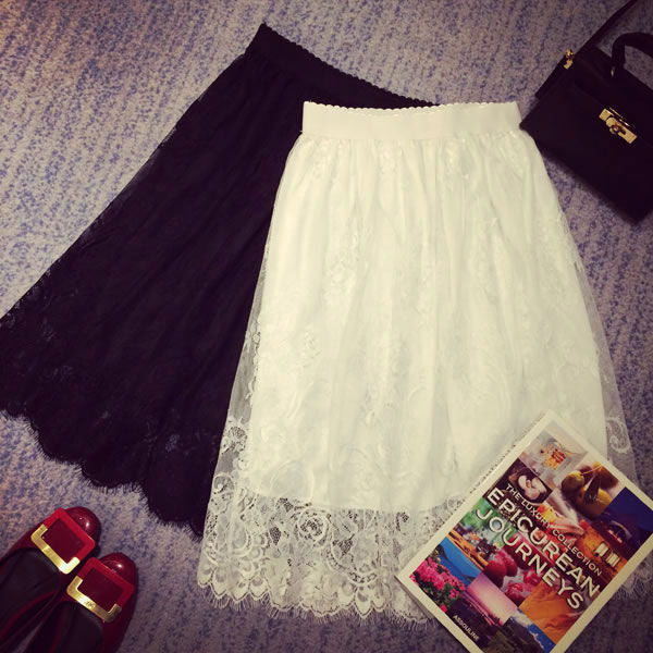 Korean Lace Skirt