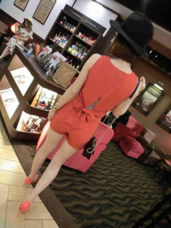 Sleeveless Top and Short Pants Two Pieces
