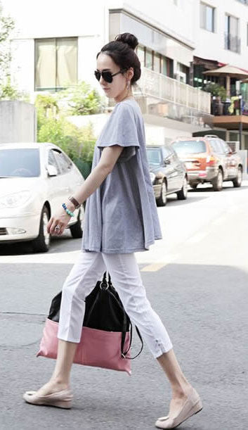 Shirt Short Sleeved Collar Lace