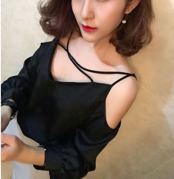 Shirt Long Sleeved Dew Shoulder