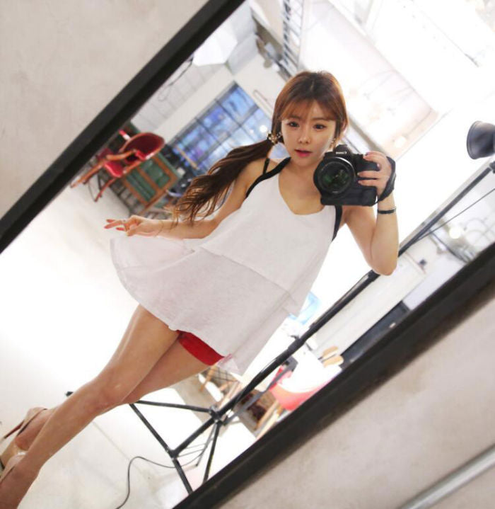 Halter Sleeveless Layer Woman Top