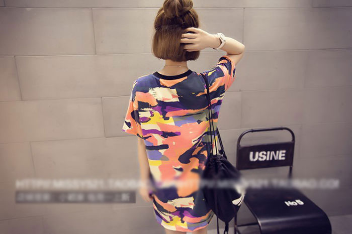 Camouflage Short Sleeved Tee