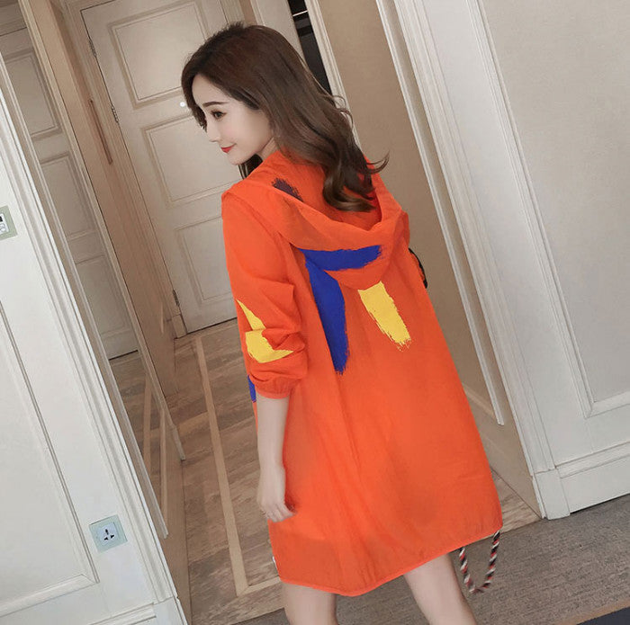 Jaket Sunscreen Panjang Musim Panas Style Korea
