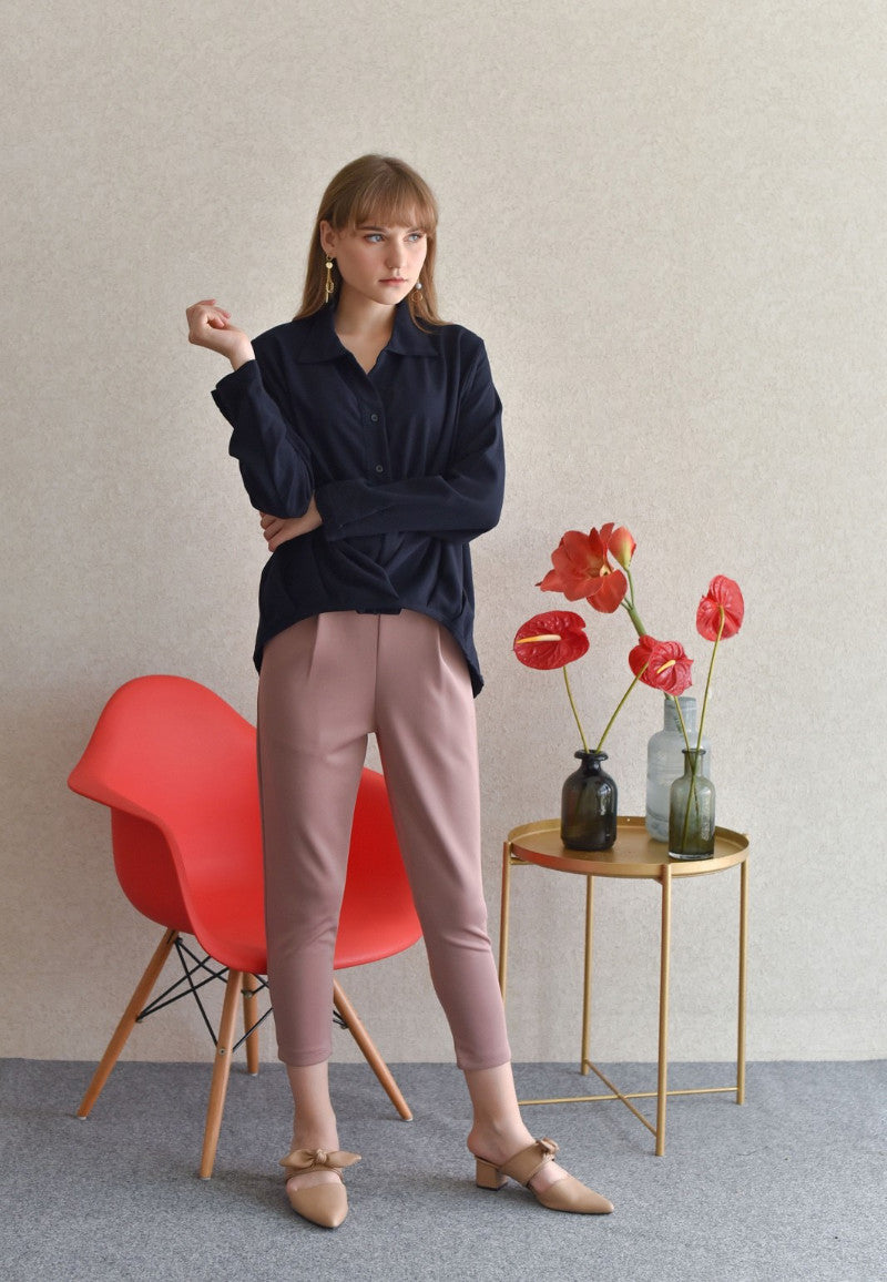 Blouse Twist Long Sleeve