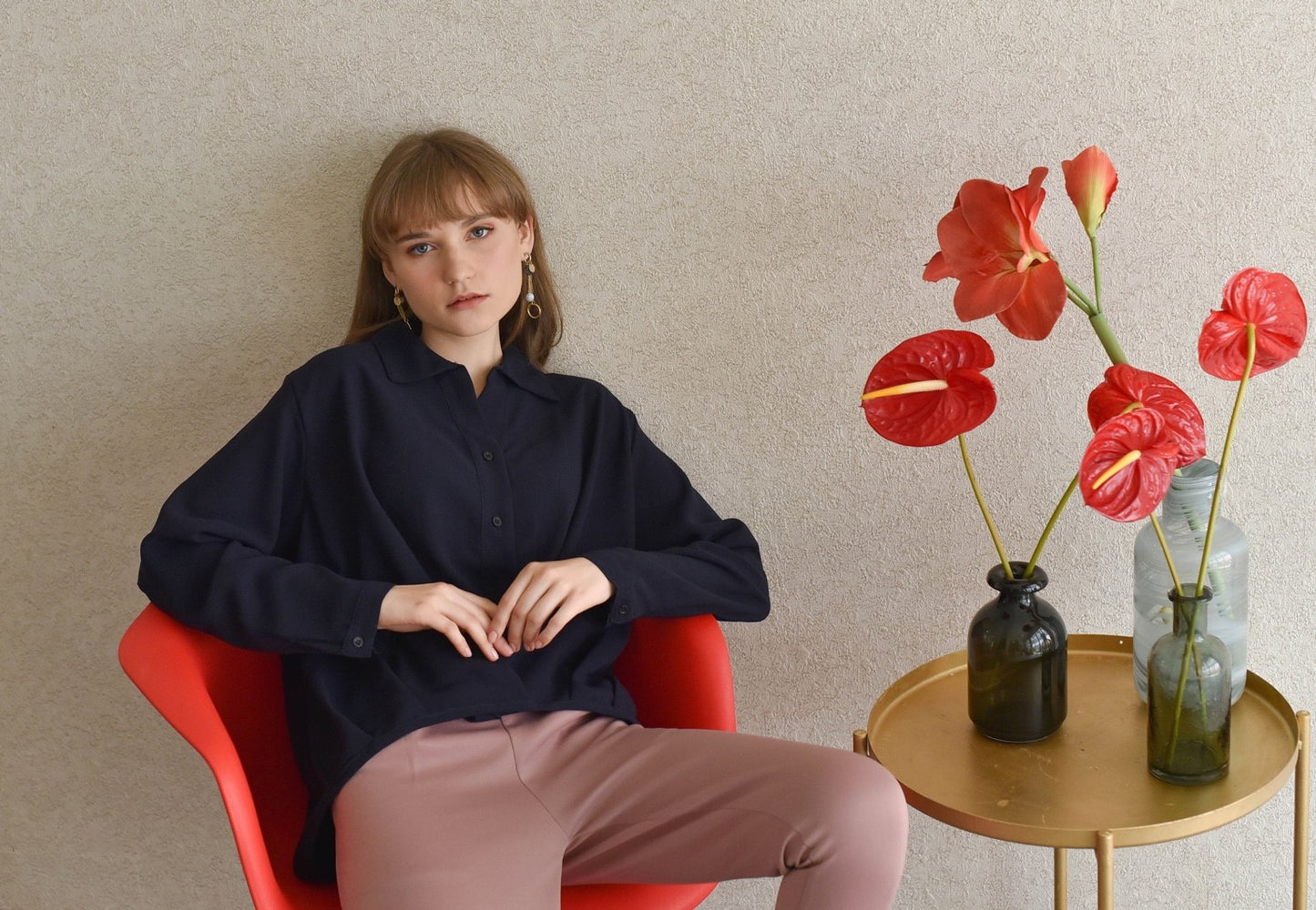 Blouse Twist Long Sleeve