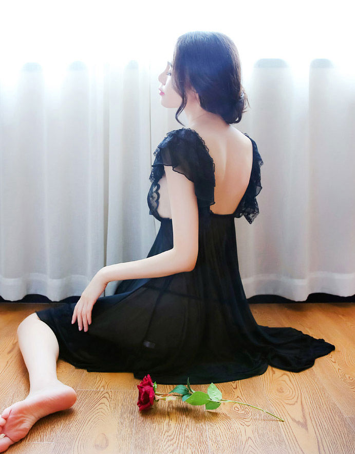 Lingerie Babydoll Lace Upper