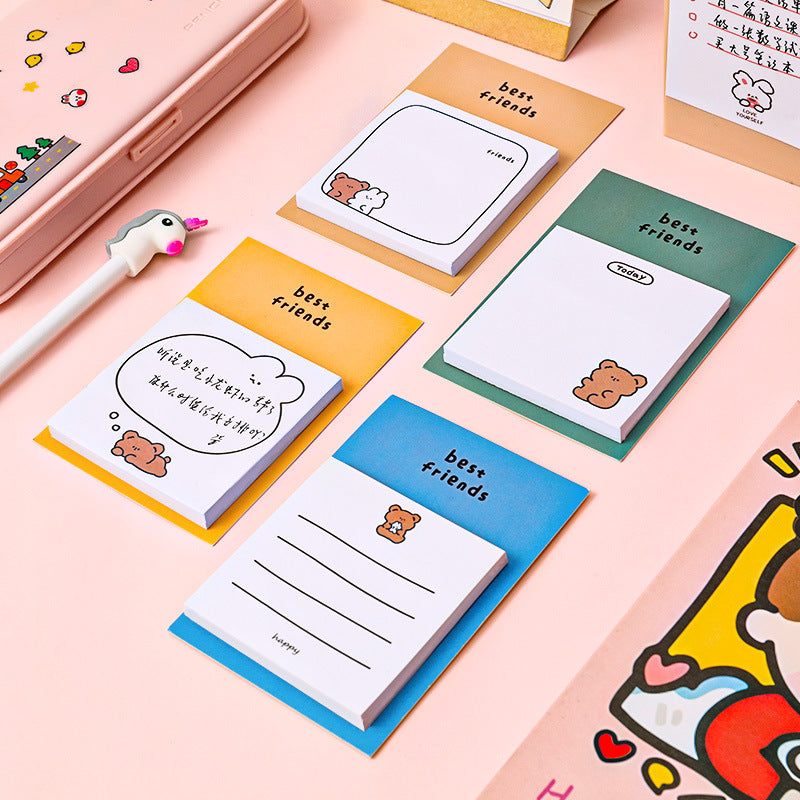 Sticky Notes Memo Pad Catatan Motif Karakter Hewan