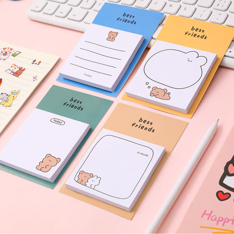 Sticky Notes Memo Pad Catatan Motif Karakter Hewan
