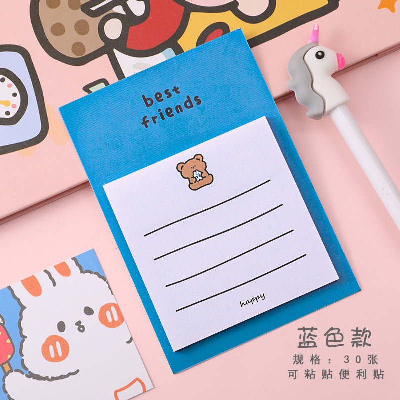 Sticky Notes Memo Pad Catatan Motif Karakter Hewan