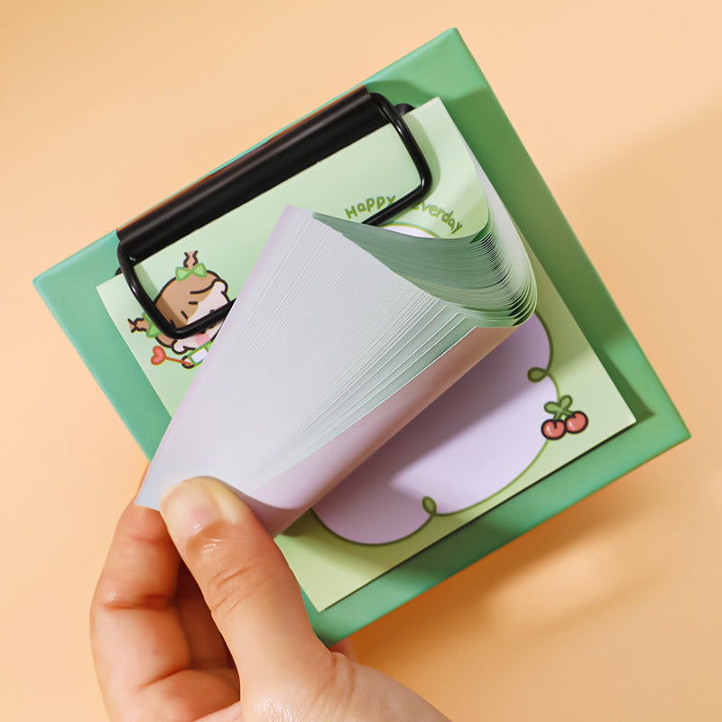 Board Clip Sticky Notes Papan Klip Memo Karakter Lucu Unik