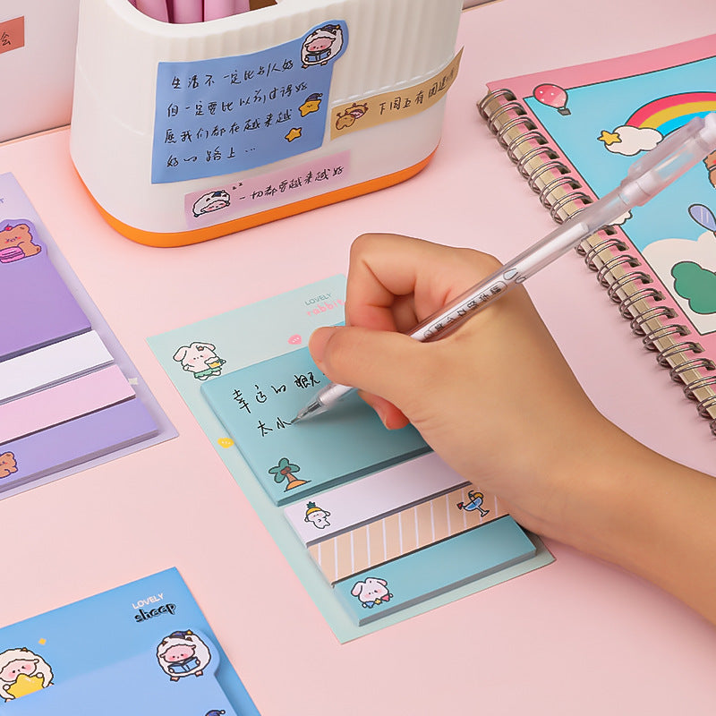 Sticky Notes Set 4 in 1 Karakter Kartun Lucu