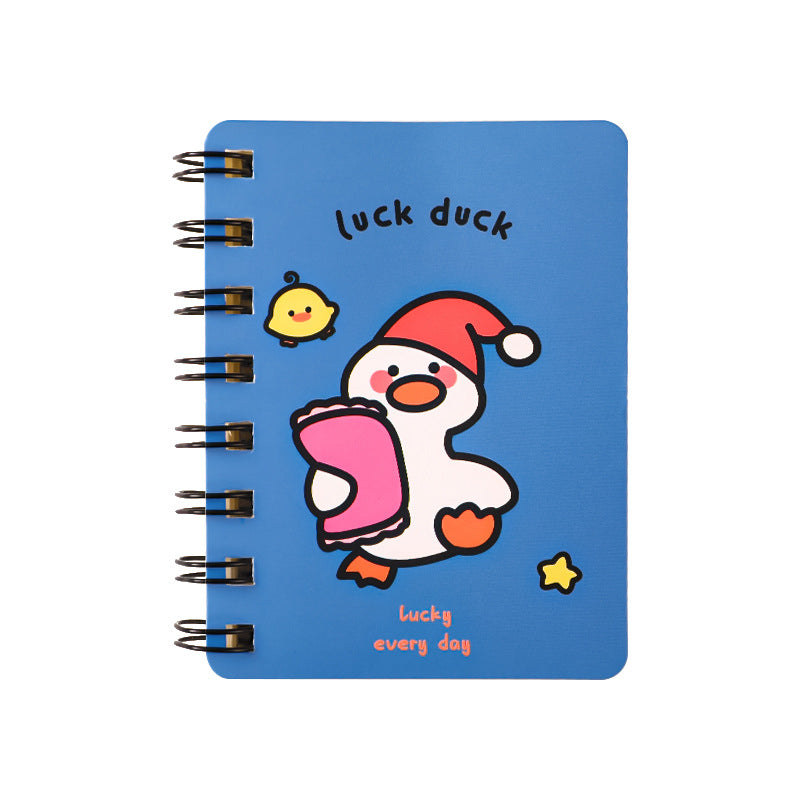Buku Memo Kecil Spiral Notebook Mini Buku Catatan Kecil Karakter Kartun Lucu