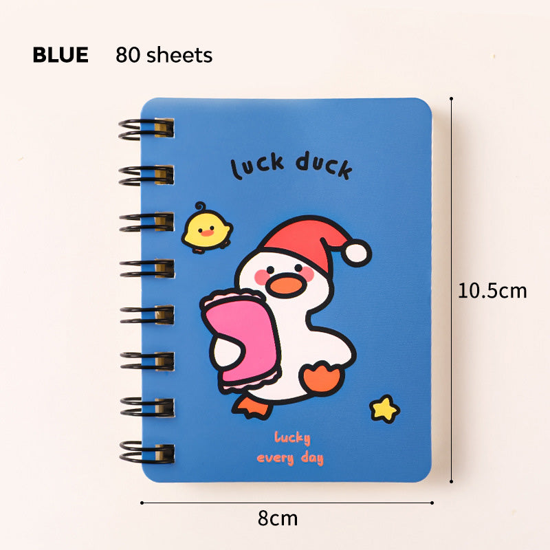 Buku Memo Kecil Spiral Notebook Mini Buku Catatan Kecil Karakter Kartun Lucu