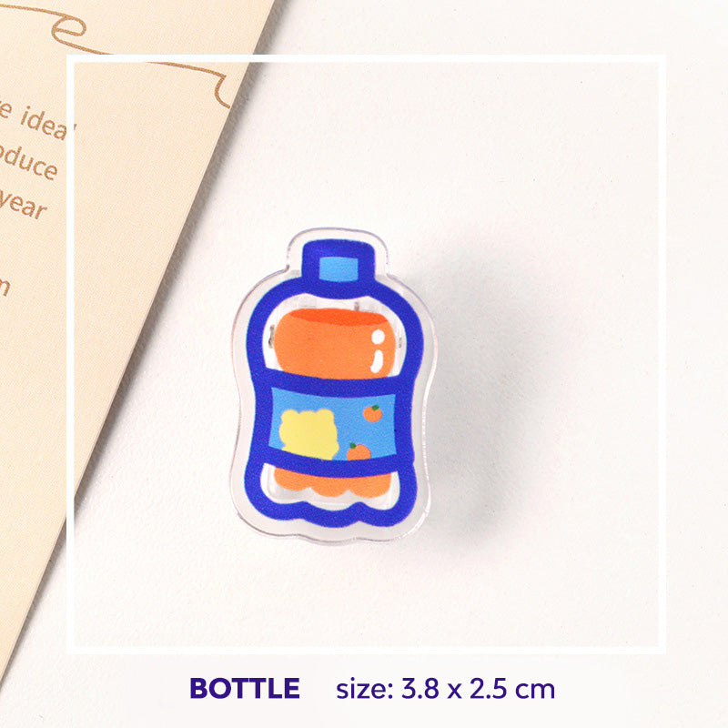 Paper Clip Akrilik Karakter Kartun Bear Lucu Penjepit Beruang