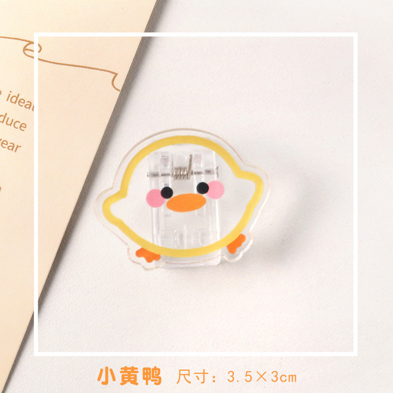 Paper Clip Akrilik Karakter Kartun Bear Lucu Penjepit Beruang