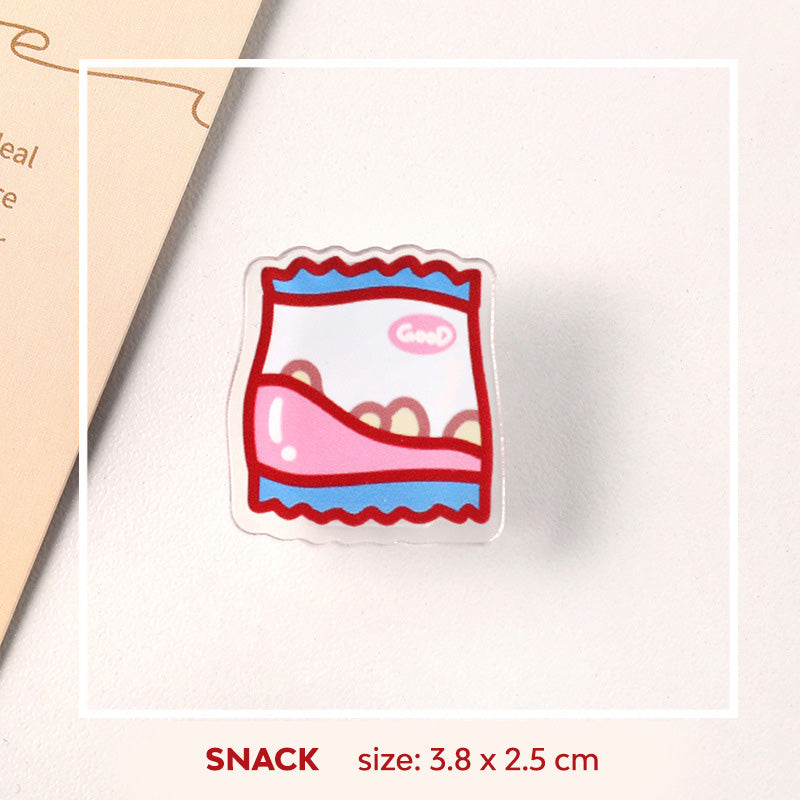 Paper Clip Akrilik Karakter Kartun Bear Lucu Penjepit Beruang