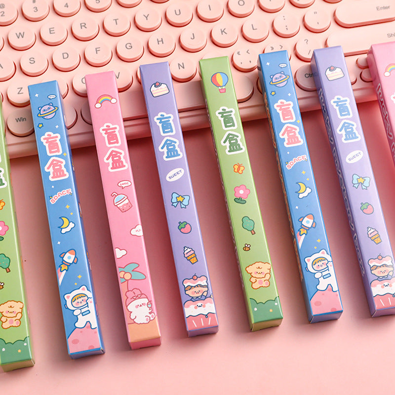 Pen Pulpen Bolpoin Bolpen Surprise Misteri Blind Box Small Gift Stationery Children Reward
