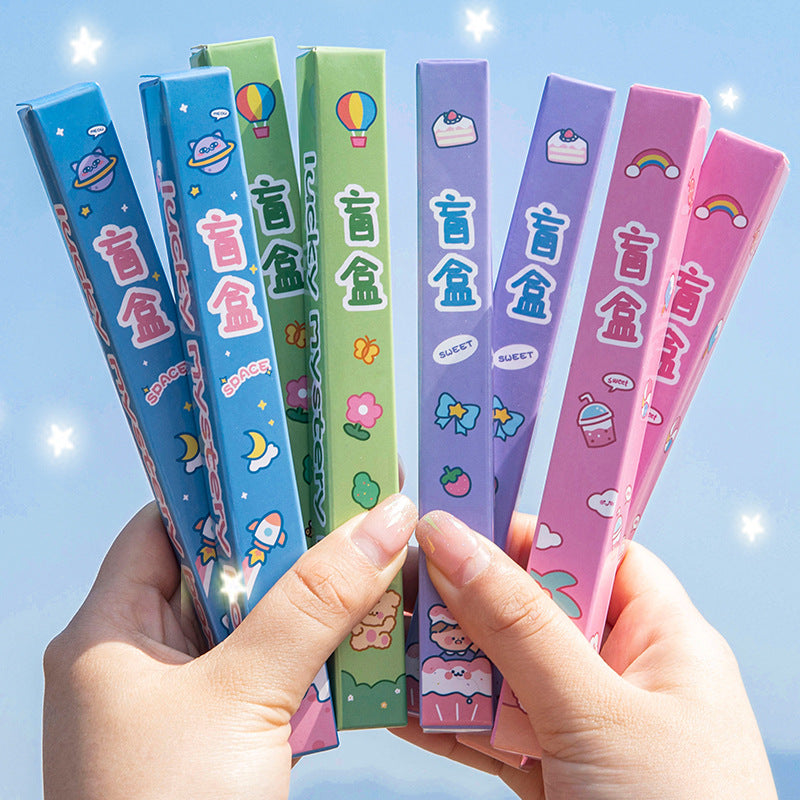 Pen Pulpen Bolpoin Bolpen Surprise Misteri Blind Box Small Gift Stationery Children Reward