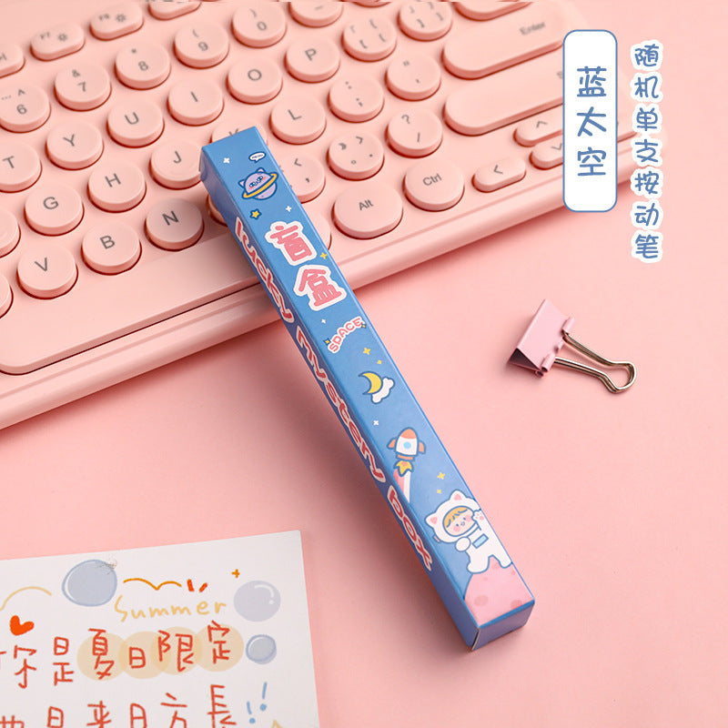 Pen Pulpen Bolpoin Bolpen Surprise Misteri Blind Box Small Gift Stationery Children Reward
