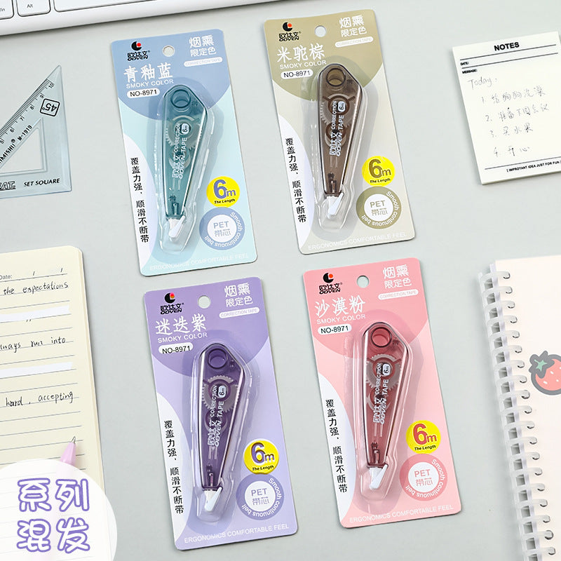 Correction Tape Tip Ex Tip X Kertas Desain Ergonomis Praktis 5mm x 6 m