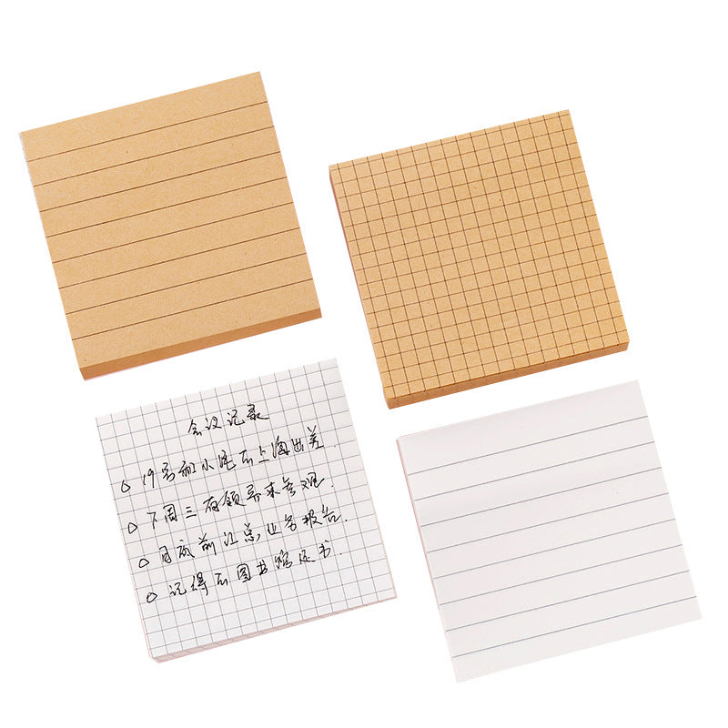 Sticky Notes Polos Retro Catatan Memo Kecil