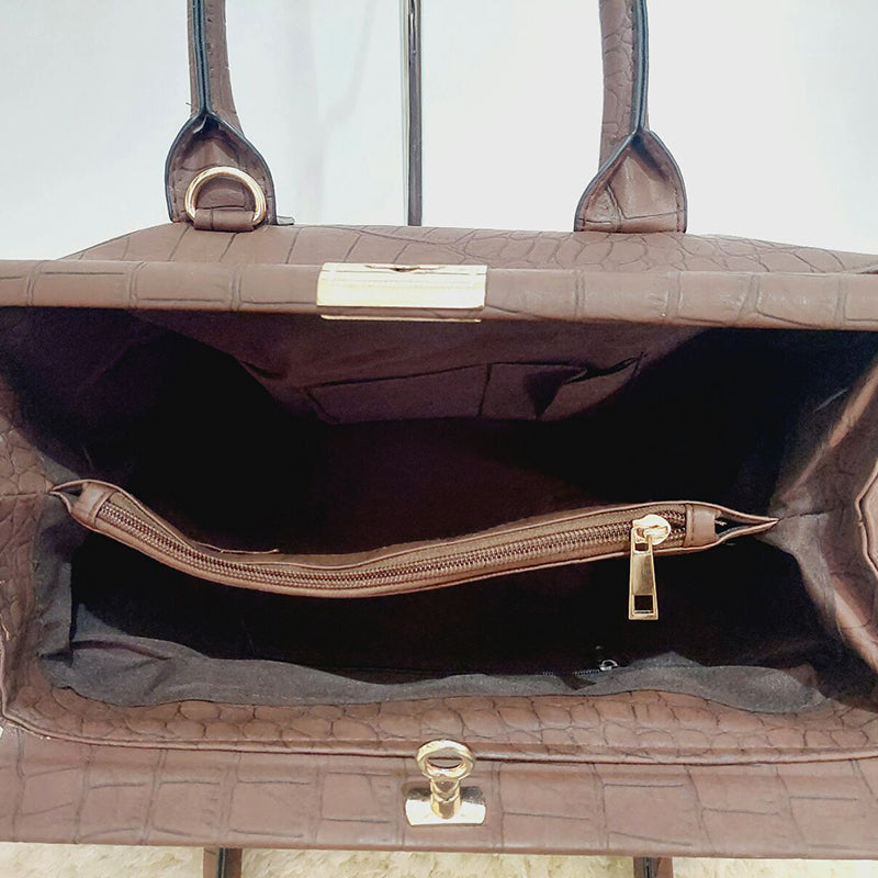 Brown Leather Shoulder Bag