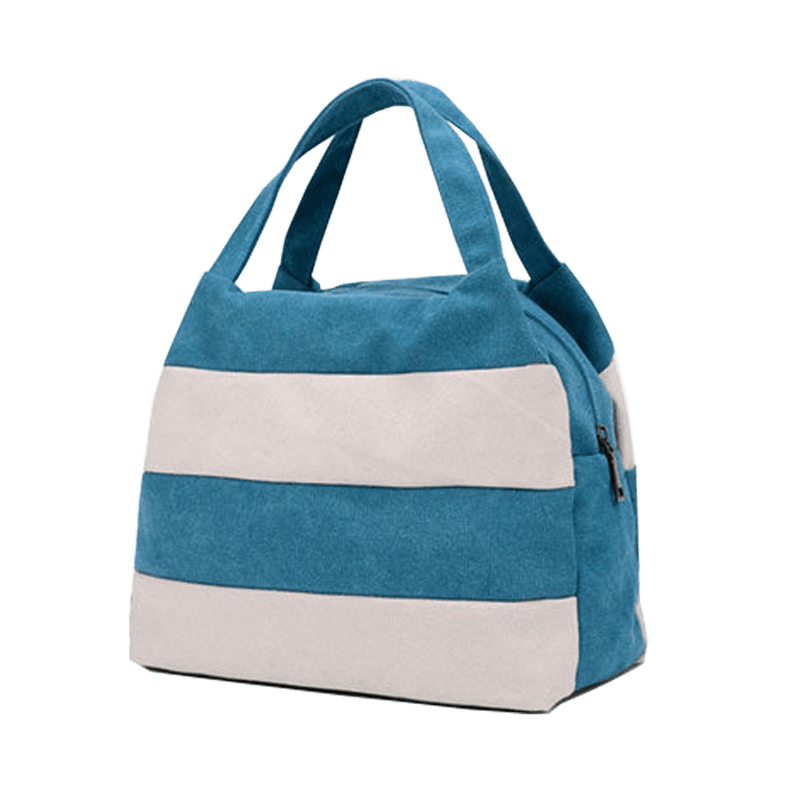 White Stripes Handbag