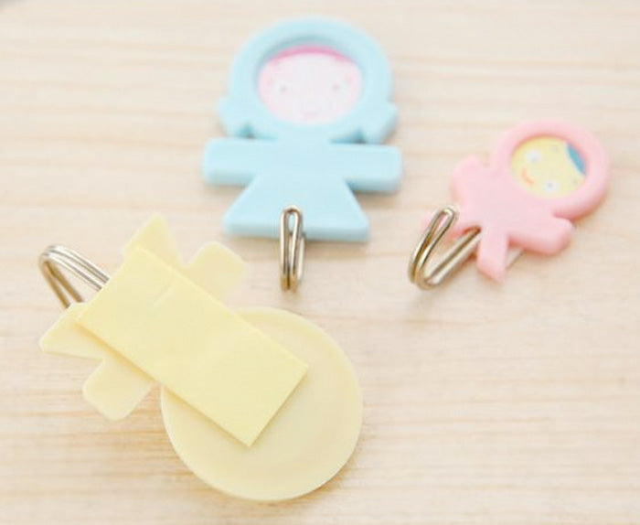 Family Hooks Gantungan Keluarga Ayah Ibu Anak