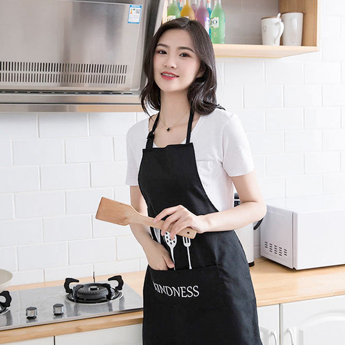 Apron Kain Celemek Memasak di Dapur