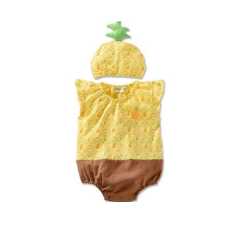 Girl Romper Fruit Baby Triangle