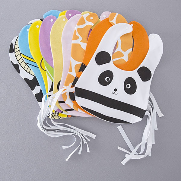 Kids Giraffe Baby Bib Slaber Celemek Bayi