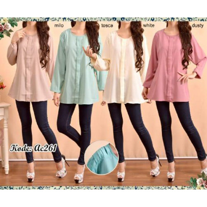 Blouse Tosca Long Sleeved Long