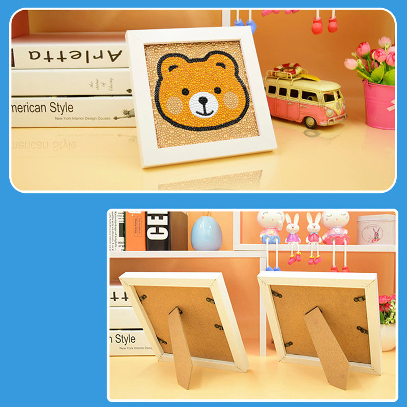DIY 5D Diamond Painting Lukisan Berlian Karakter Dengan Frame 18x23 Seri B