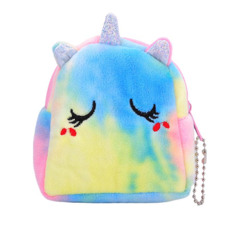 Gantungan Dompet Boneka Unicorn Open Close Eyes