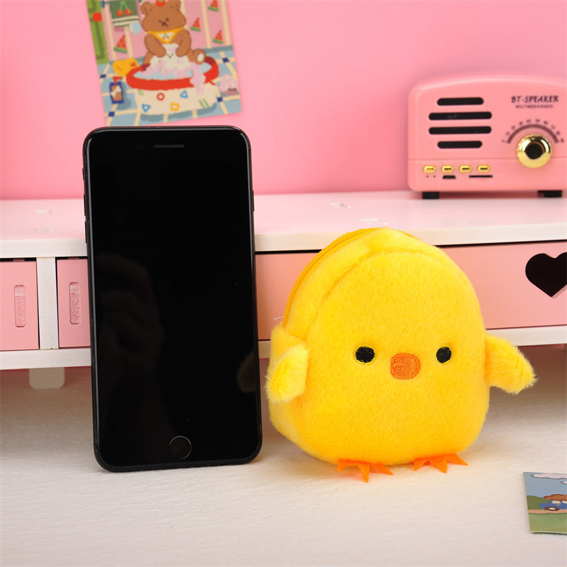 Gantungan Dompet Boneka Anak Ayam Chick Coin Bag