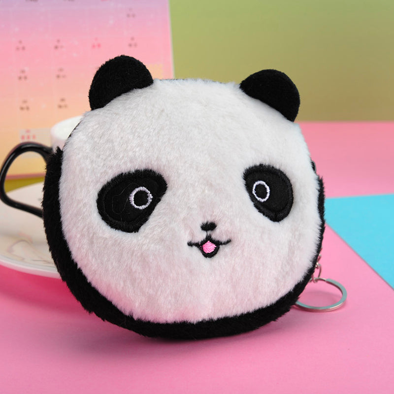 Gantungan Kunci Dompet Boneka Kepala Binatang