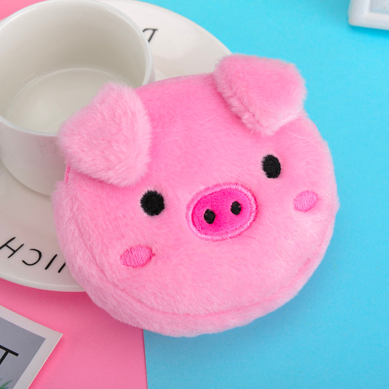 Gantungan Kunci Dompet Boneka Kepala Binatang