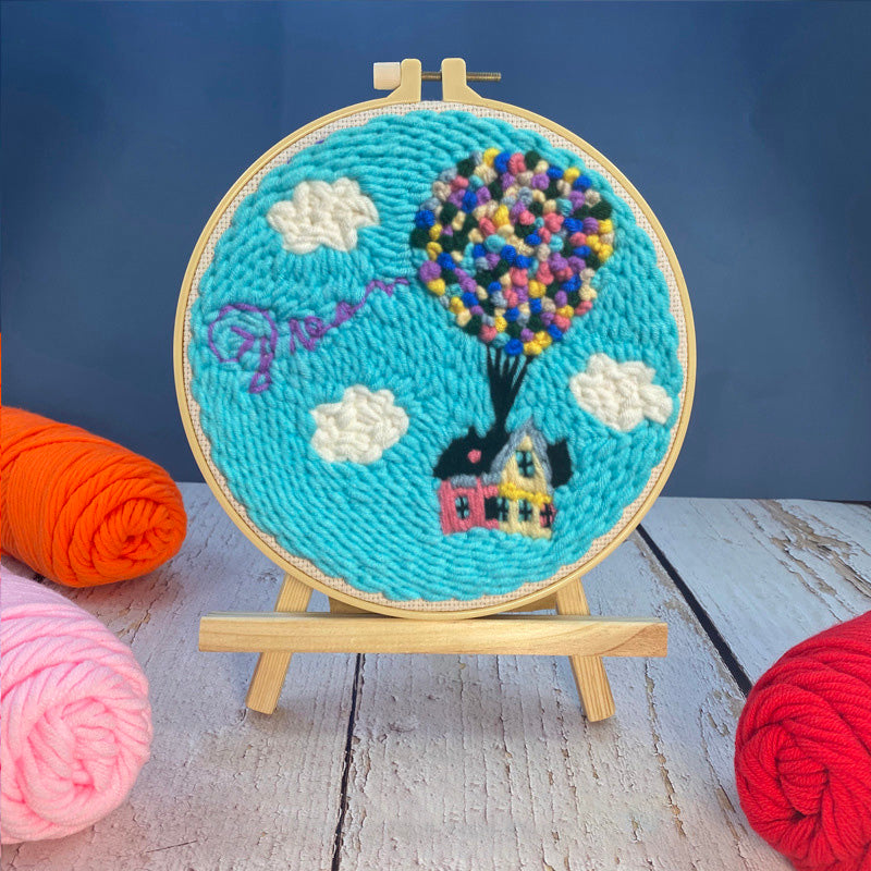 DIY Set Sulam Karakter Punch Needle Kit Seri B