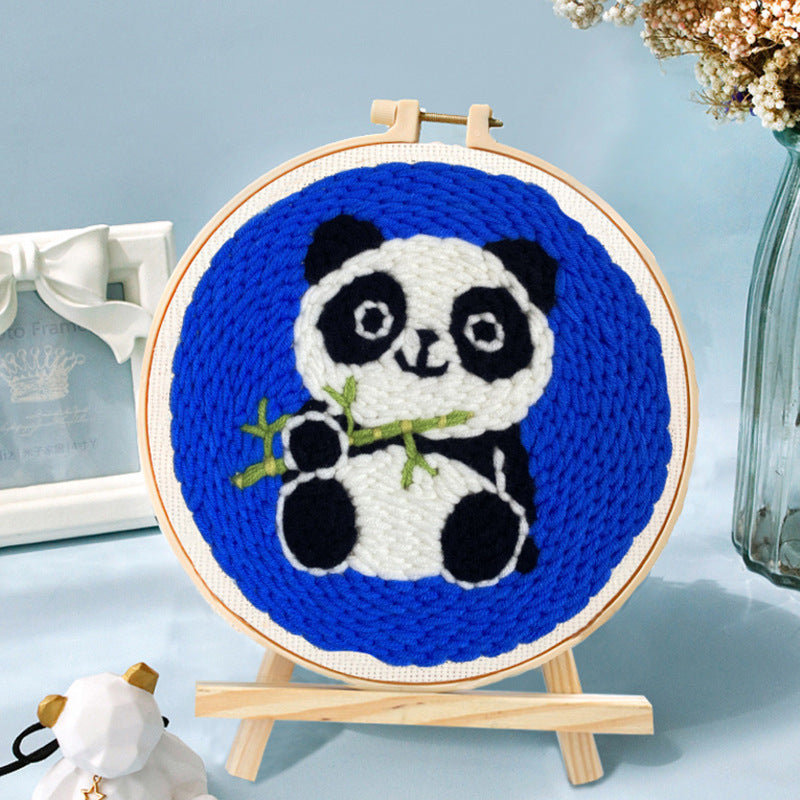 DIY Set Sulam Karakter Punch Needle Kit Seri G