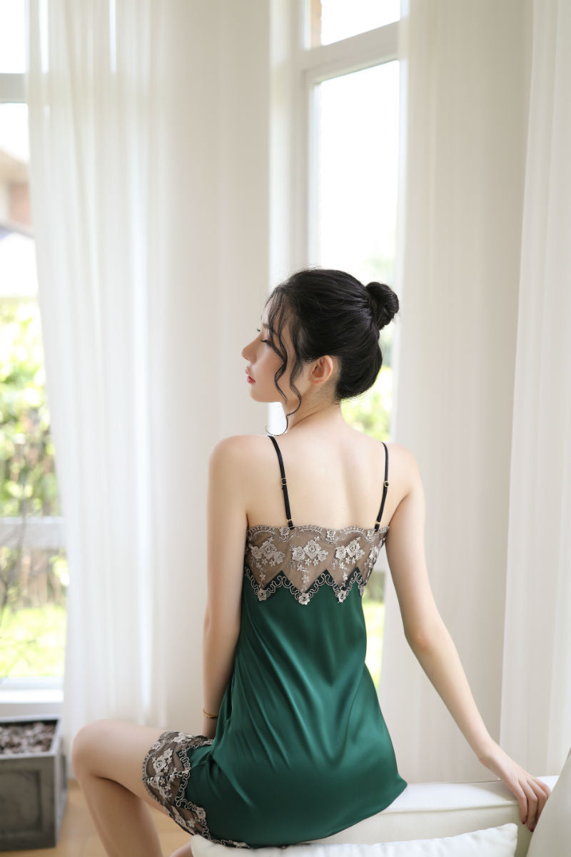 Lingerie Babydoll Lace Top and Hem SUH003