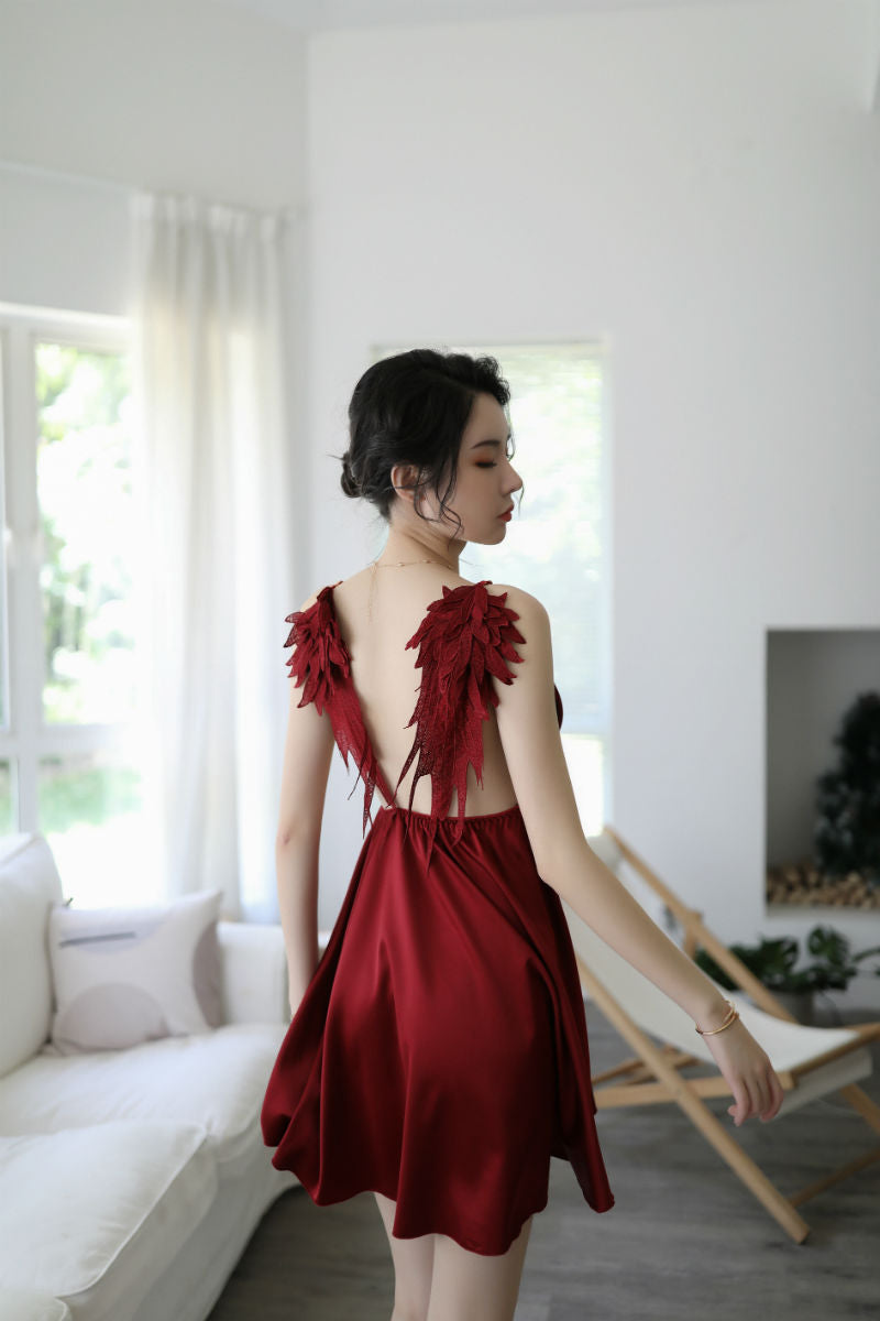 Lingerie Babydoll Wings Back SUH319