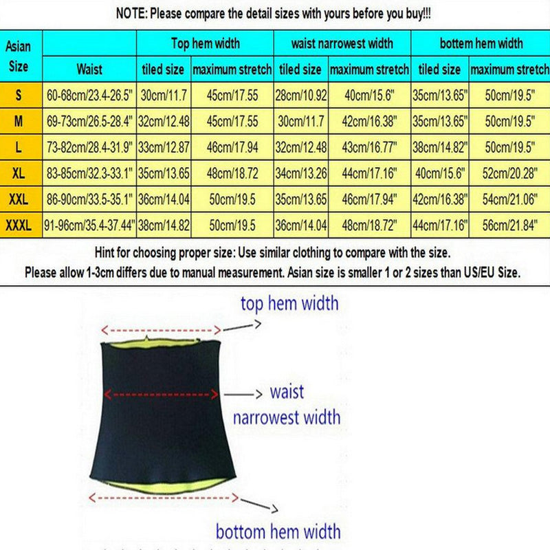 Hot Shapers Hot Belt Korset Pembakar Lemak Pakaian Pelangsing