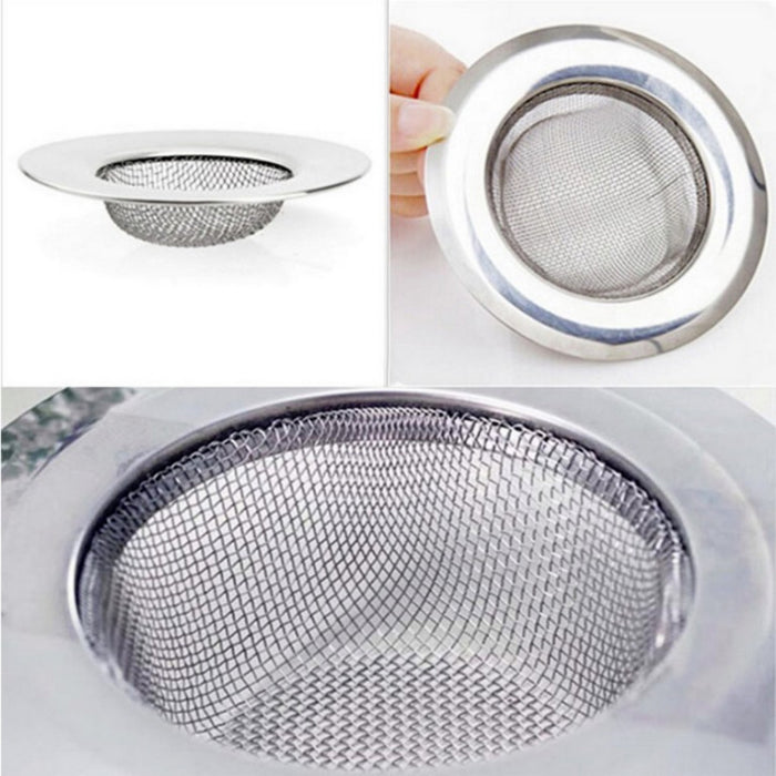 Penyaring Kotoran Wastafel Dapur Stainless Steel Anti Buntu